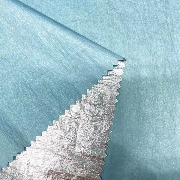 Shiny Taffeta Nylon Silver Coated 38gsm 100 Nylon Fabric For Garment YAT891 (6)